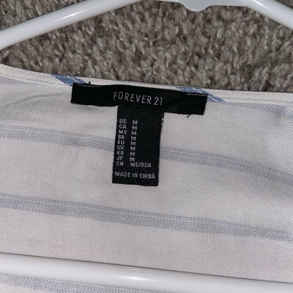 front tie top